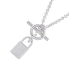 Hermes Necklace Amulet Kelly Cadena Pendant — view 3