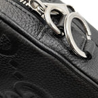 Gucci Shoulder Bag Jumbo GG Small Cross Black — view 6