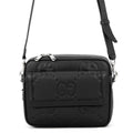 Gucci Shoulder Bag Jumbo GG Small Cross Black