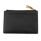 Bottega Veneta Coin Case Maxi Intrecciato Cassette Fastener Card Black — view 3