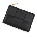 Bottega Veneta Coin Case Maxi Intrecciato Cassette Fastener Card Black