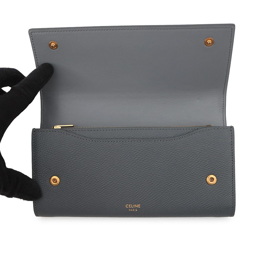Celine Wallet Large Flap Leather — view 4