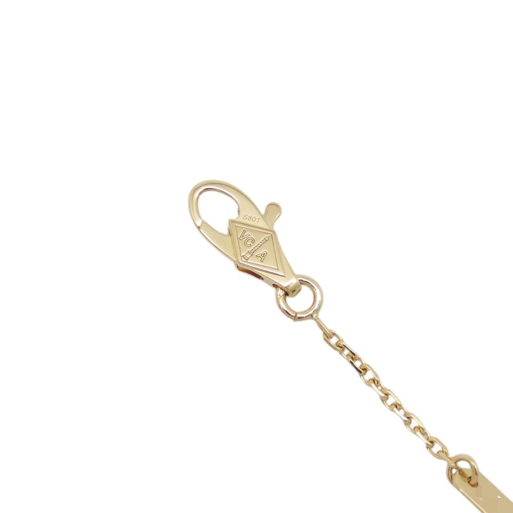 Van Cleef & Arpels Necklace Sweet Alhambra Pendant Mother of Pearl 18k Yellow — view 7