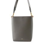 Celine Shoulder Bag Sangles Bucket Leather