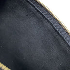 Louis Vuitton Shoulder Bag Bicolor Monogram Empreinte Pochette Double Zip Black — view 9