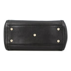 Gucci Handbag Soho Interlocking Leather Bag Black — view 3