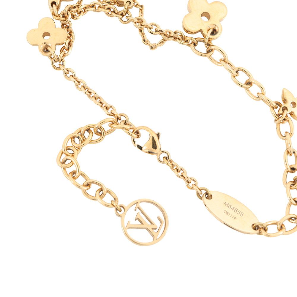 Louis Vuitton Bracelet Blue Monogram Flower — view 5