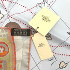 Hermes Carre 90 le Voyage de Pytheas Scarf Multicolor Silk — view 8