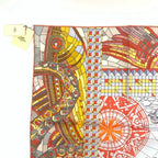 Hermes Carre 90 le Voyage de Pytheas Scarf Multicolor Silk — view 5