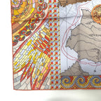 Hermes Carre 90 le Voyage de Pytheas Scarf Multicolor Silk — view 3