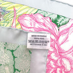 Hermes Carre 90 Faubourg Tropical Collection Multicolor Scarf — view 8