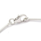 Hermes Necklace Pop Silver Black Chain — view 4