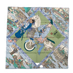 Hermes Carre 90 les Artisans D'hermes Scarf Silk — view 2
