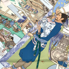 Hermes Carre 90 les Artisans D'hermes Scarf Silk — view 8