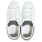 Louis Vuitton Monogram Eclipse Luxembourg Sneakers White Gray 7 — view 4