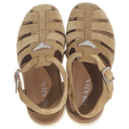 Prada Fisherman Sandals Suede Brown — view 4