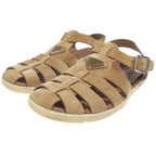 Prada Fisherman Sandals Suede Brown — view 2