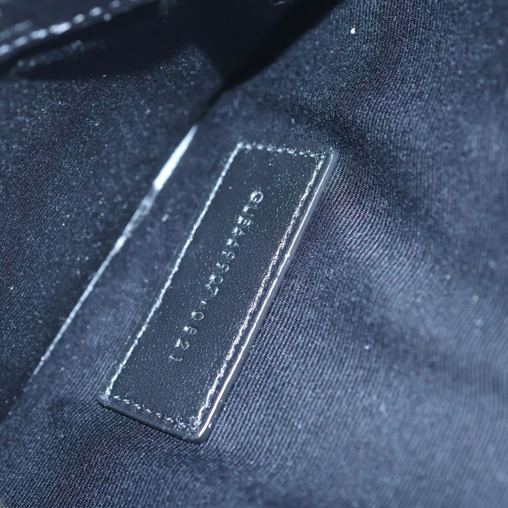 Saint Laurent Paris YSL Pouch Chain Pochette Black Leather — view 5