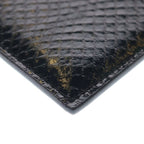 Saint Laurent Paris YSL Pouch Chain Pochette Black Leather — view 4