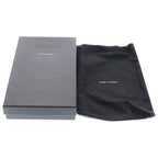 Saint Laurent Paris YSL Pouch Chain Pochette Black Leather — view 6