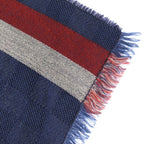 Louis Vuitton Echarpe Message Scarf Navy — view 5