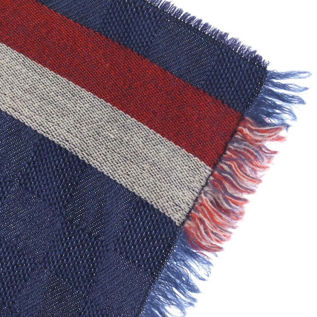 Louis Vuitton Echarpe Message Scarf Navy — view 5
