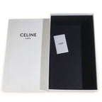 Celine Luco Triomphe Leather Loafers Black Gold — view 6
