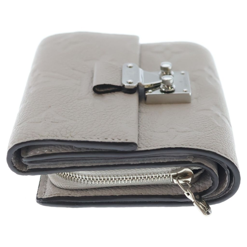 Louis Vuitton Portefeuille Metis Compact Wallet Trifold Gray Leather Silver — view 3