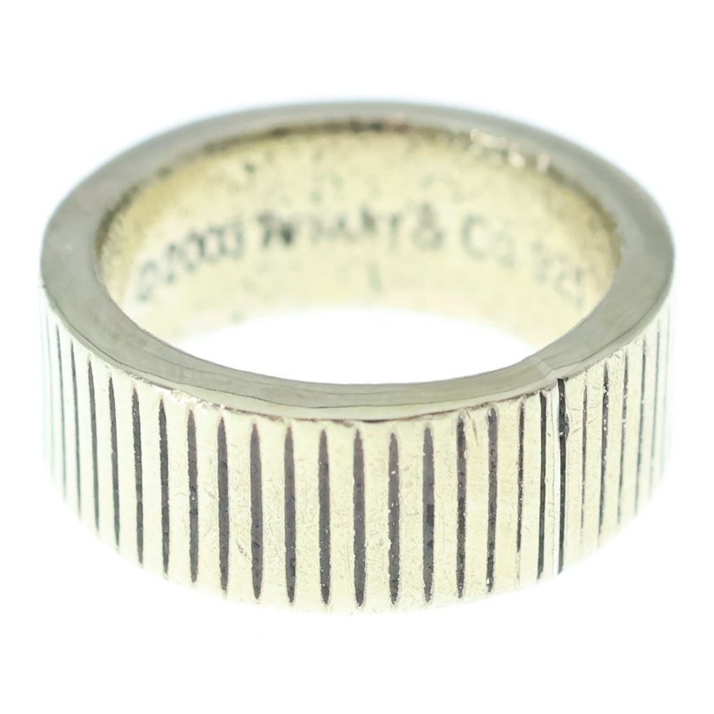 Tiffany & Co Coin Edge Ring Silver