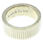 Tiffany & Co Coin Edge Ring Silver — view 6