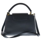 Louis Vuitton Capucines BB 2-Way Shoulder Bag Black Noir Leather Gold — view 2