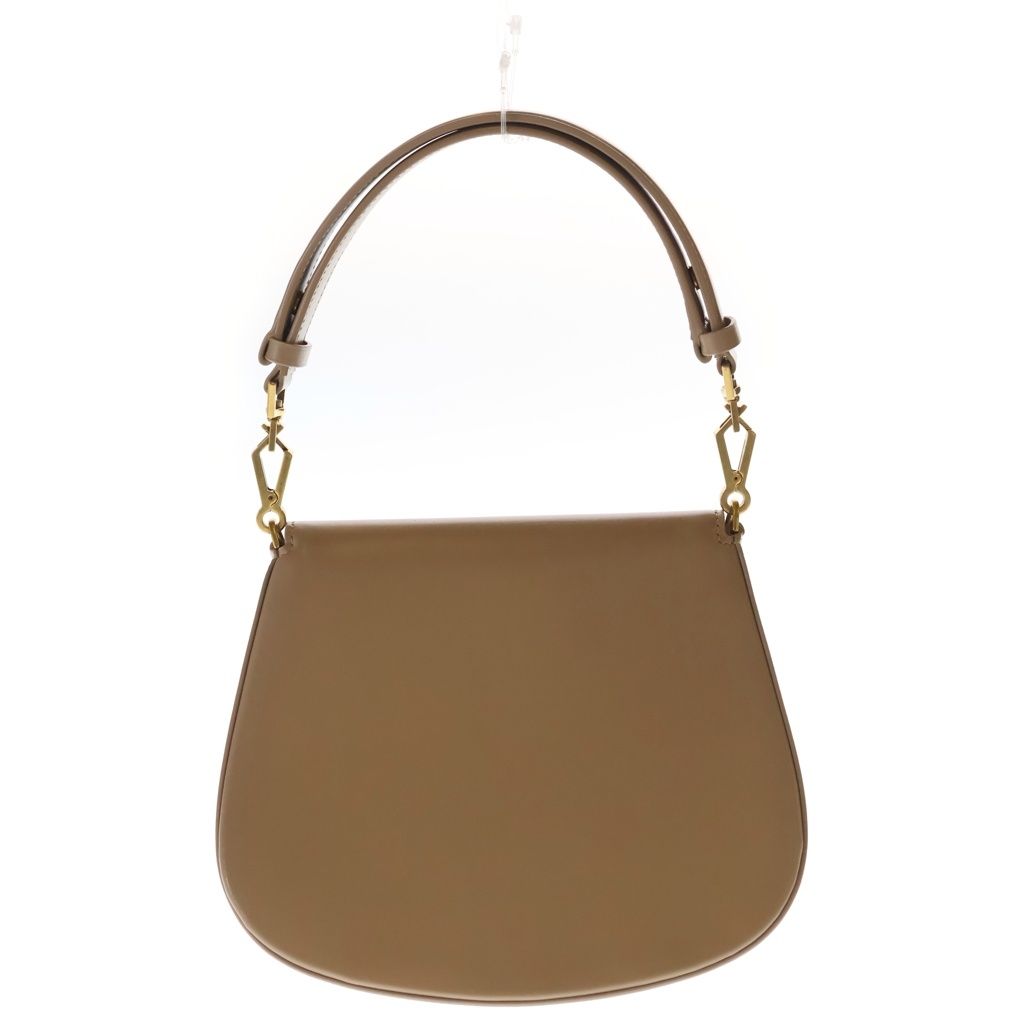 Saint Laurent Paris Voltaire Mini Shoulder Bag Beige Leather Gold — view 2