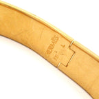 Hermes Bangle Click Gold Beige Bracelet — view 4