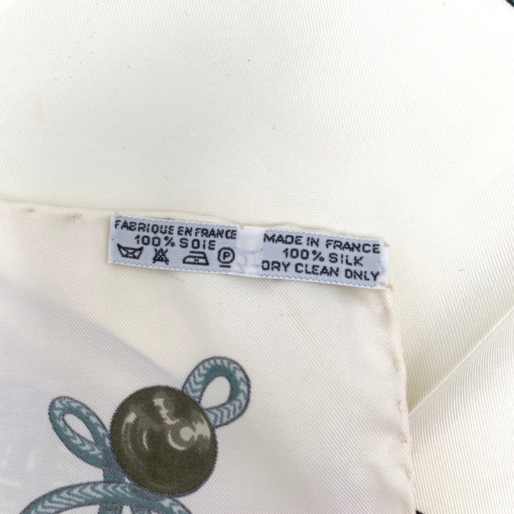 Hermes Carre 90 Scarf Silk Brandebourgs Brandenburg — view 7