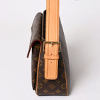 Louis Vuitton Viva-Cite GM Bag Monogram Brown Gold — view 4