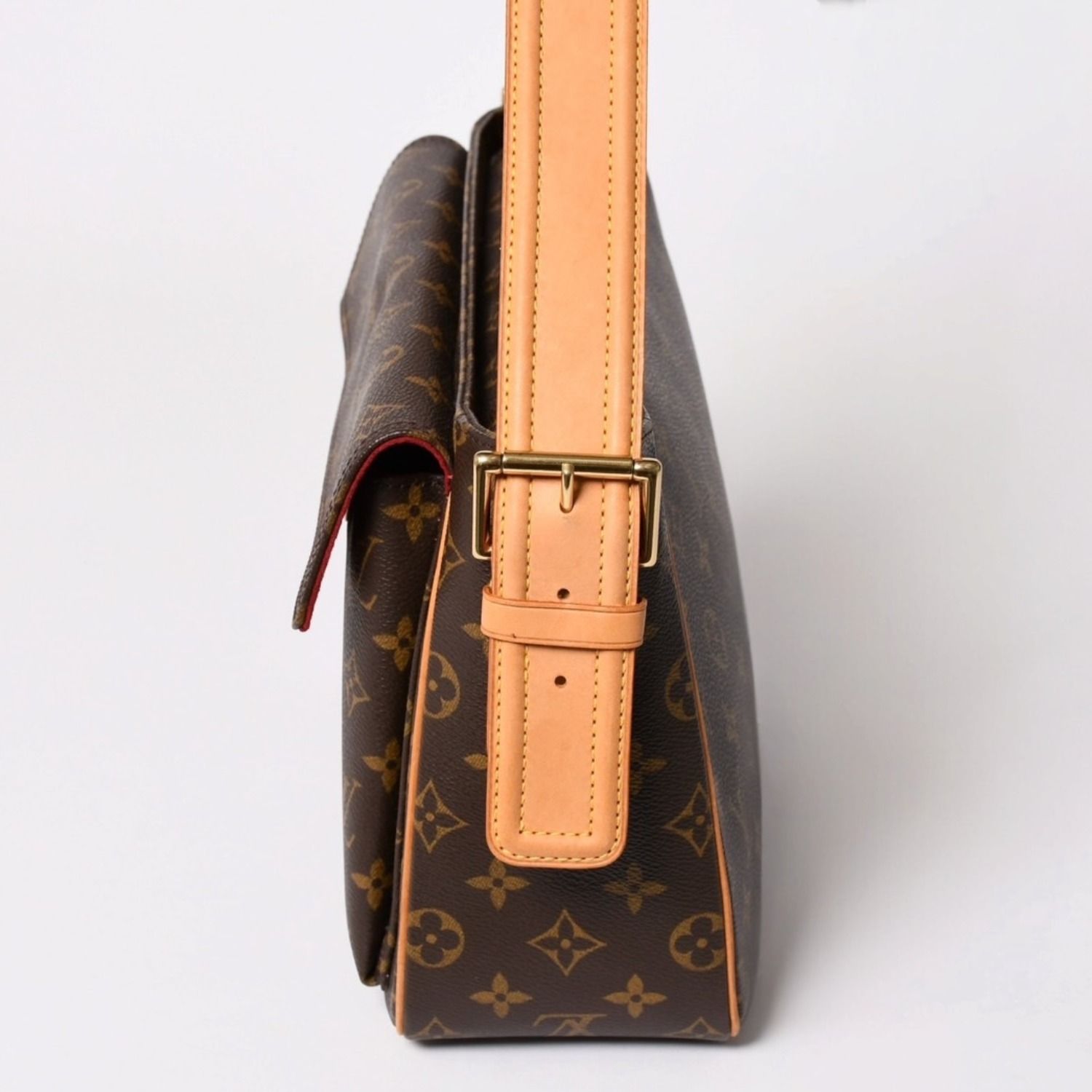Louis Vuitton Viva-Cite GM Bag Monogram Brown Gold — view 4