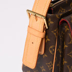 Louis Vuitton Viva-Cite GM Bag Monogram Brown Gold — view 5