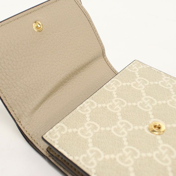 Gucci Compact Wallet Double Bifold Leather — view 5