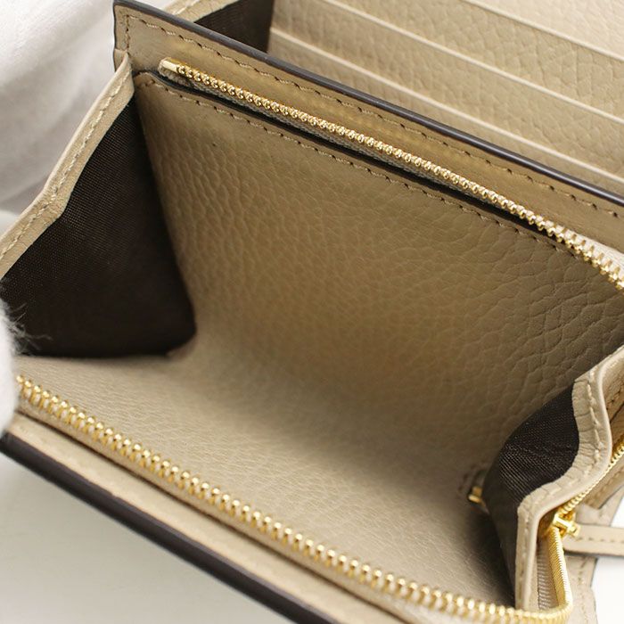 Gucci Compact Wallet Double Bifold Leather — view 4