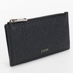 Dior Fragment Case Gravity Coin Purse Leather