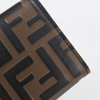 Fendi FF Diamond Trifold Wallet Calf — view 7