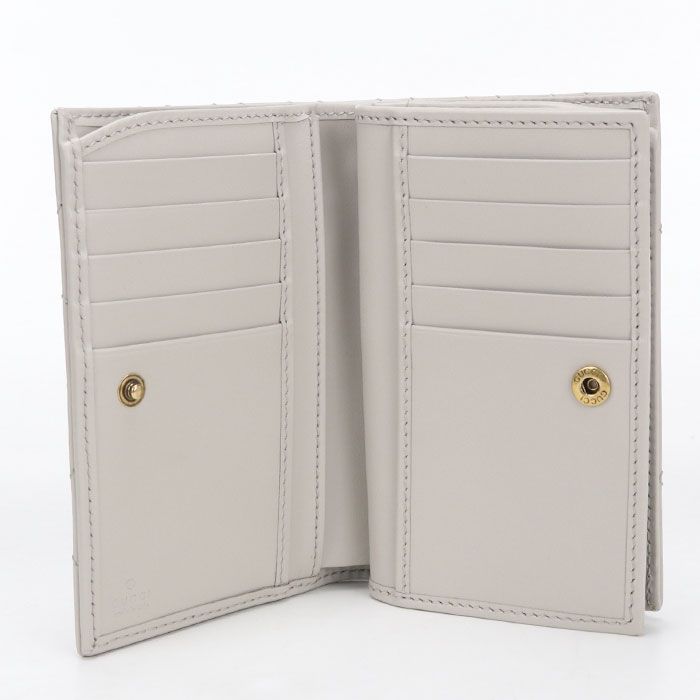 Gucci Card Case Wallet Double Bifold Leather — view 3