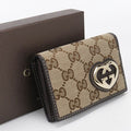 Gucci GG Canvas Business Card Holder