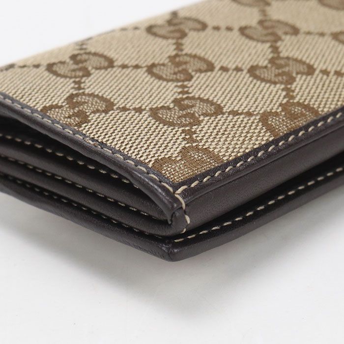Gucci GG Canvas Business Card Holder — view 6