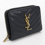 Saint Laurent Bifold Wallet Cassandra Leather