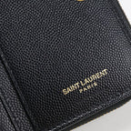 Saint Laurent Bifold Wallet Cassandra Leather — view 7