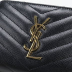 Saint Laurent Bifold Wallet Cassandra Leather — view 9