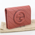 Gucci Blanc Di Bifold Wallet Leather