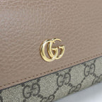 Gucci Bicolor Continental Wallet Double Bifold Leather — view 7