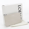Loewe Pebble Coin Card Holder Fragment Case Purse Leather